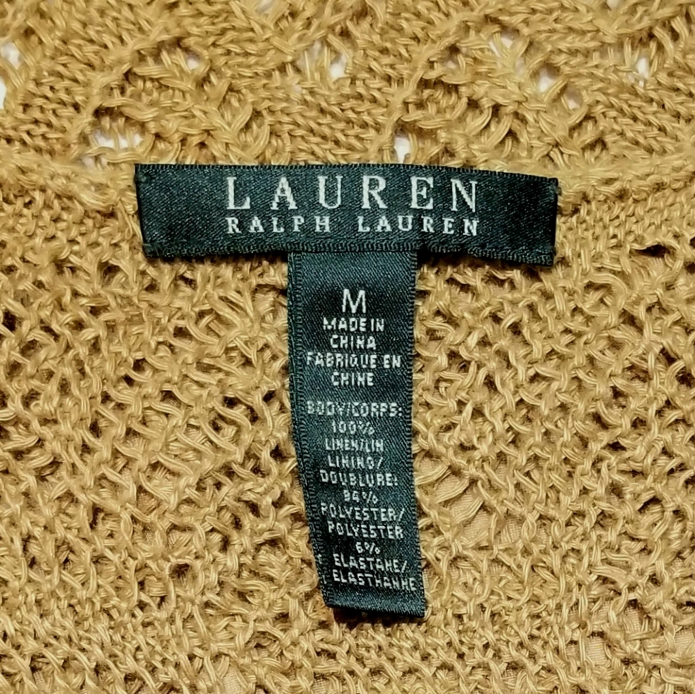 Crochet tank dress w fringe Ralph lauren - Picture 5 of 6
